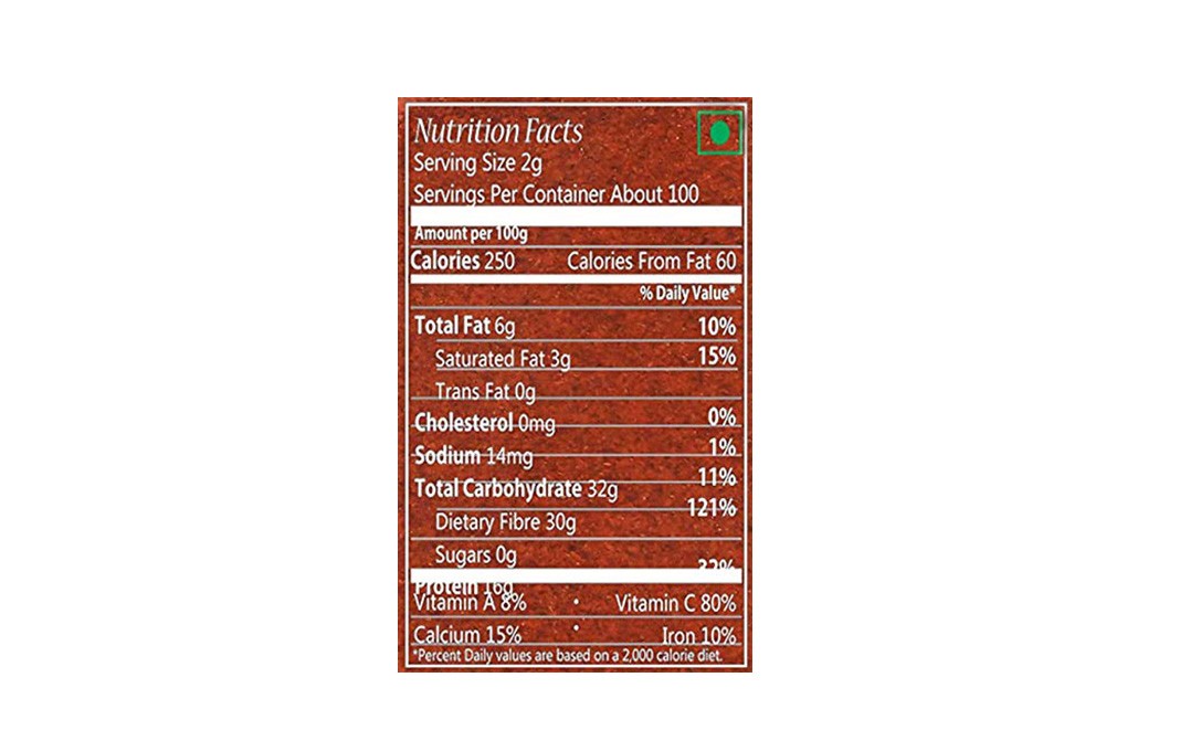 Bytewise Organic Red Chilli Powder Regular    Bottle  228 grams